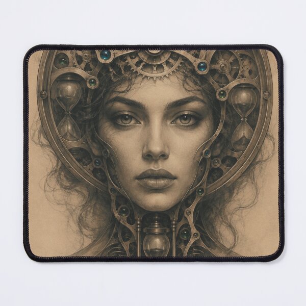 Item preview, Guardian of Time in a Mechanical Sanctuary designed and sold by VlodArt.