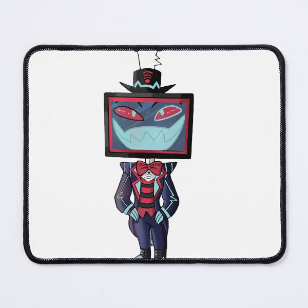 Item preview, Hazbin Hotel Vox TV Demon Overlord Fanart designed and sold by Cosplay Evolution.