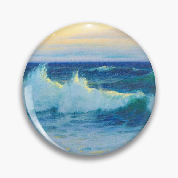 Item preview, Seascape waves classical masterpiece nautical ocean painting art print by Lionel Walden designed and sold by Jéanpaul  Ferro.