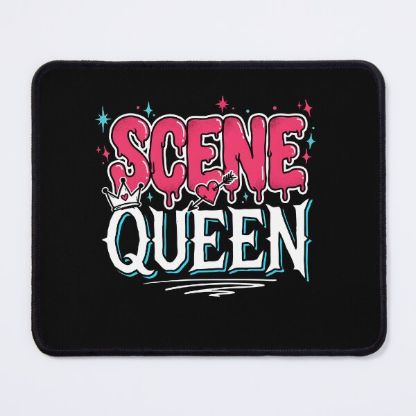 Item preview, Scene Queen Cute Emo Crown Broken Heart Gift designed and sold by Say It With Ink.