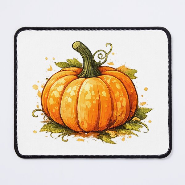 Item preview, Autumn Orange Pumpkin Harvest Illustration designed and sold by BetweenForms.