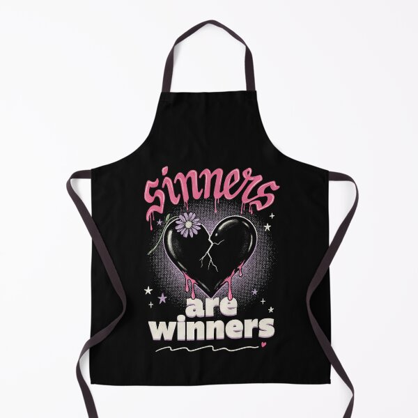 Item preview, Sinners Are Winners Emo Quote Broken Heart designed and sold by Say It With Ink.