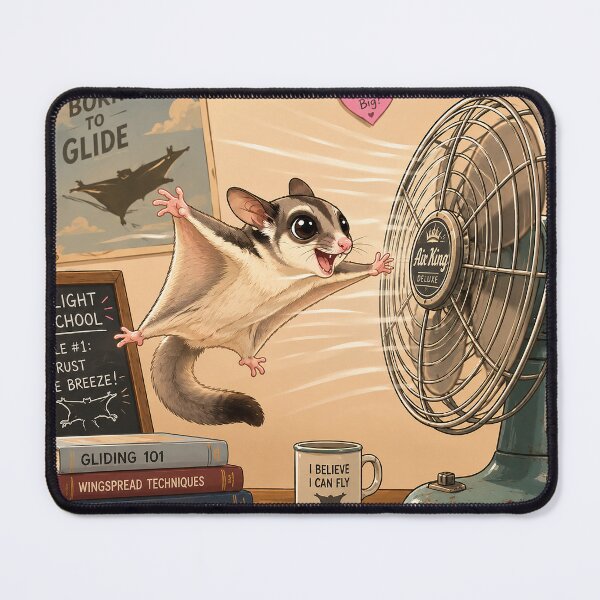 Item preview, Sugar Glider Flight School designed and sold by nikkolaus.