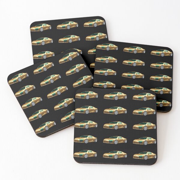 Item preview, Gold Audi emerald glass car 4x4 designed and sold by C3R0.