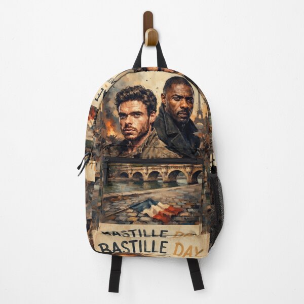 Item preview, Bastille Day Action Thriller Fine Art Tribute designed and sold by Art's Diner.