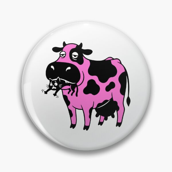 Item preview, A cow chewing a panicked cat designed and sold by Visual-Elixir.