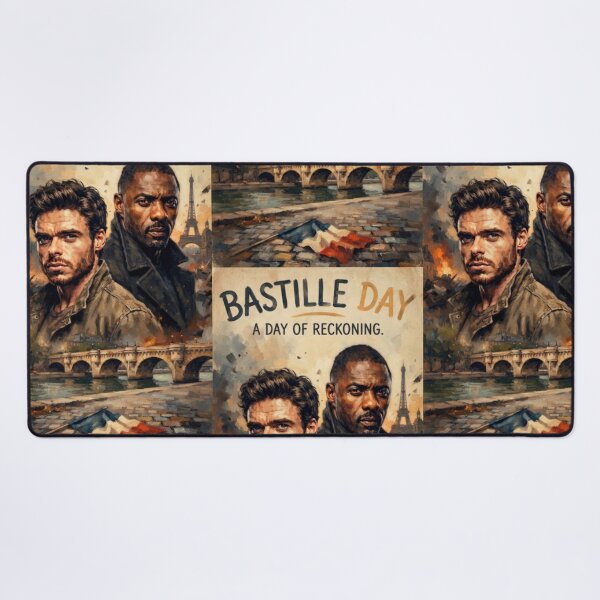 Item preview, Bastille Day Action Thriller Fine Art Tribute designed and sold by Art's Diner.