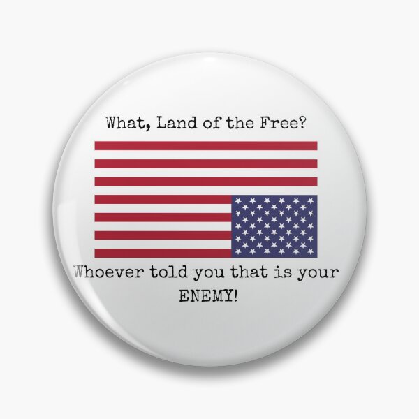 Item preview, Land of the free? designed and sold by 496Design.