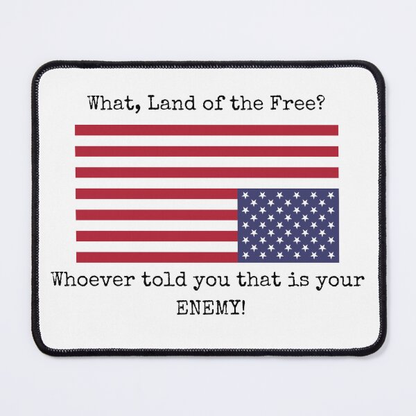 Item preview, Land of the free? designed and sold by 496Design.