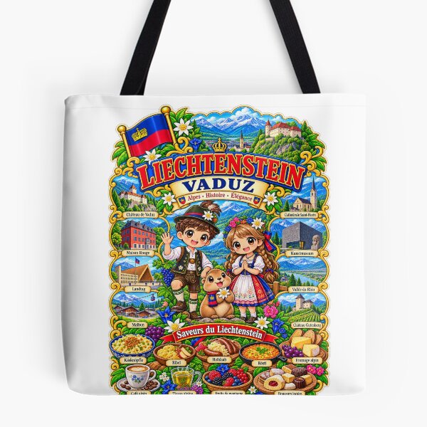 Item preview, Liechtenstein Vaduz – Kawaii Travel, Alps and Culture of Liechtenstein designed and sold by Cifi64.