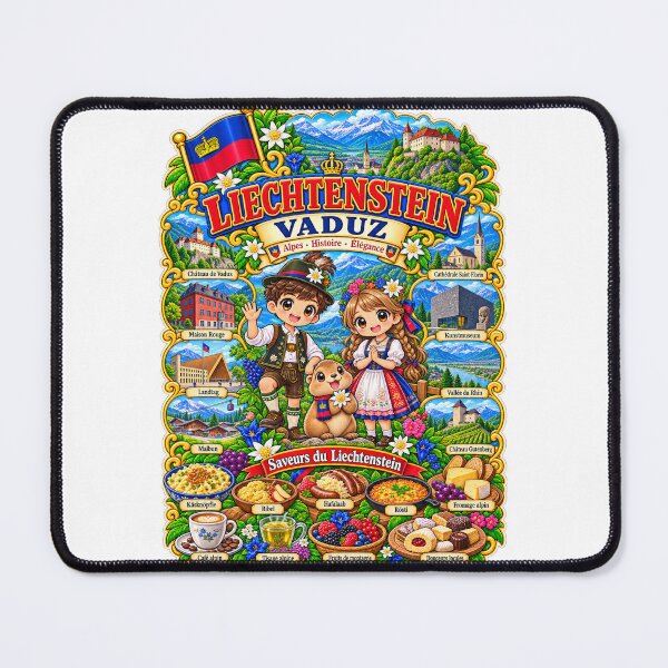 Item preview, Liechtenstein Vaduz – Kawaii Travel, Alps and Culture of Liechtenstein designed and sold by Cifi64.