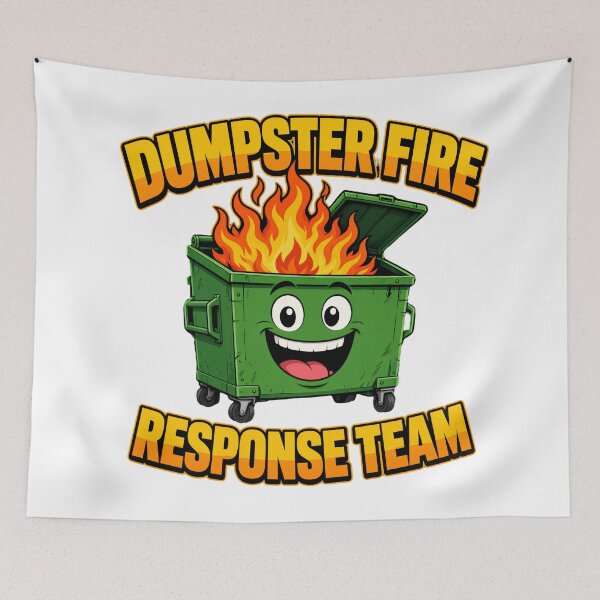 Item preview, Dumpster Fire Response Team Funny Design designed and sold by TshirtsOnline-.