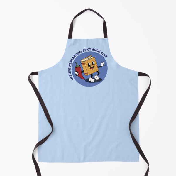 Item preview, Lifetime Membership Spicy Book Club Cartoon Book Lover Design designed and sold by Hallowed Artistry.