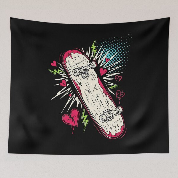 Item preview, Skateboard Pop Punk Scene Kid Emo Style Gift designed and sold by Say It With Ink.