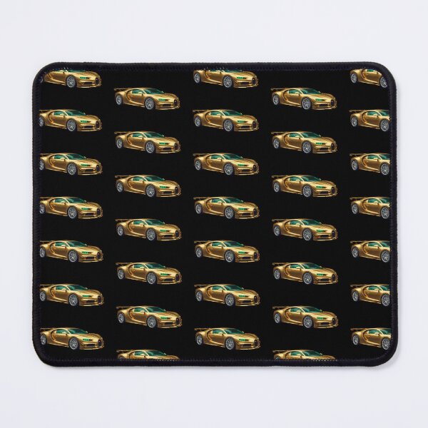 Item preview, Gold Bugatti racing emerald glass car designed and sold by C3R0.