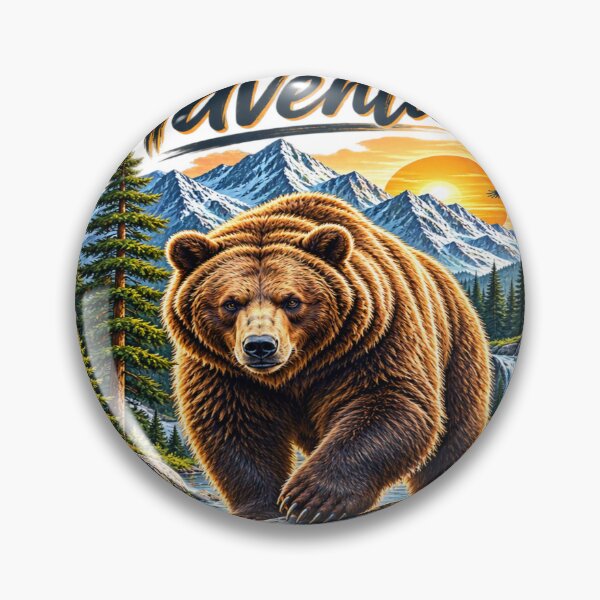 Item preview, Wild bear mountain explorer  designed and sold by urbanshop7.