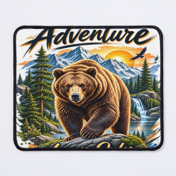 Item preview, Wild bear mountain explorer designed and sold by urbanshop7.