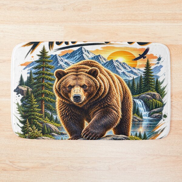Item preview, Wild bear mountain explorer  designed and sold by urbanshop7.
