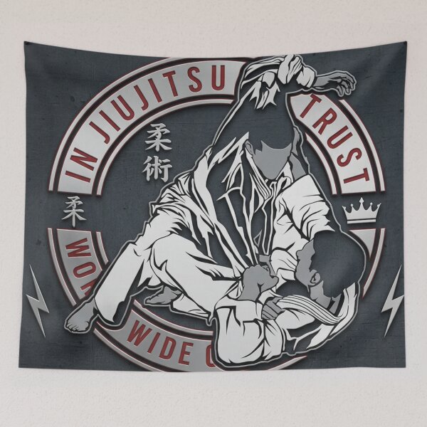 Item preview, BJJ Jiu Jitsu Old Man Tee Poster Fan Art Original Custom Vintage Poster Wall Tee Design designed and sold by Cool Robot Bro..