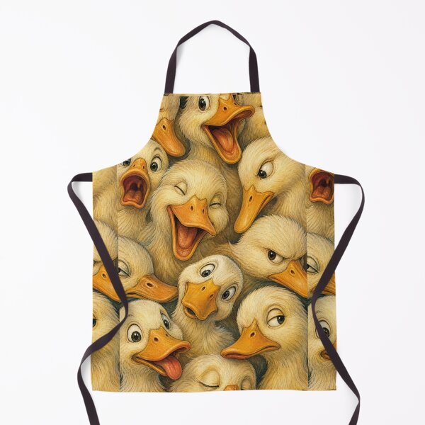 Item preview, Cute Duck Faces Portrait Collage designed and sold by merchxwear.