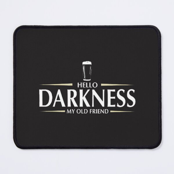 Item preview, Hello Darkness Funny Sarcastic Quote Aesthetic Design PERFECT GIFT FOR YOU AND FRIENDS designed and sold by farmerjohn23.