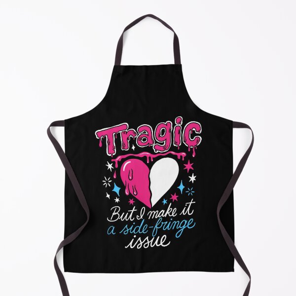 Item preview, Tragic Side Fringe Funny Emo Quote Gift designed and sold by Say It With Ink.