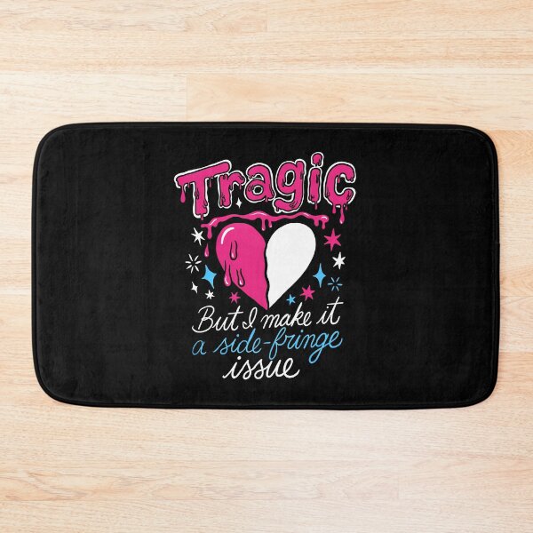 Item preview, Tragic Side Fringe Funny Emo Quote Gift designed and sold by Say It With Ink.