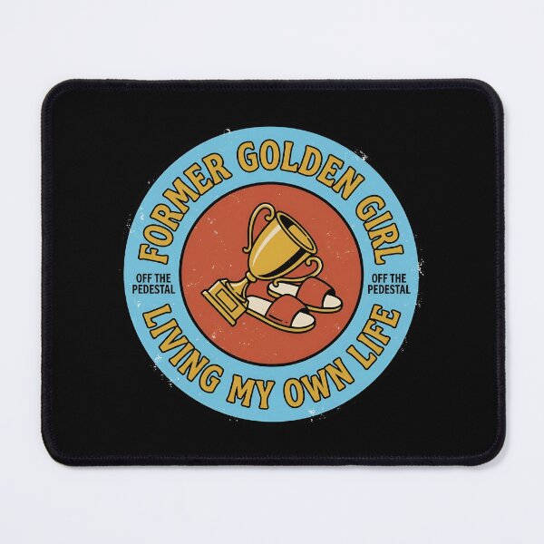 Item preview, Former Golden Girl Living My Own Life Retro Badge designed and sold by DuckOddity.