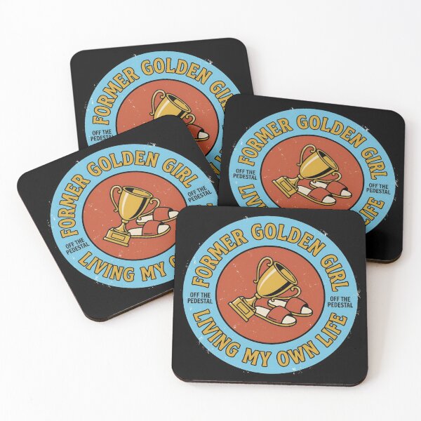 Item preview, Former Golden Girl Living My Own Life Retro Badge designed and sold by DuckOddity.