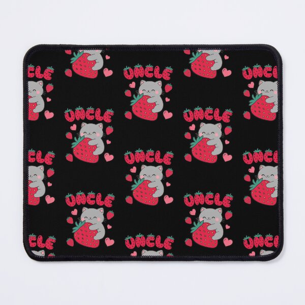 Item preview, Cute Strawberry Cat Uncle designed and sold by MOCH- ART.