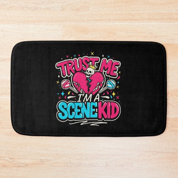 Item preview, Trust Me I'm A Scene Kid Skull Heart Gift designed and sold by Say It With Ink.
