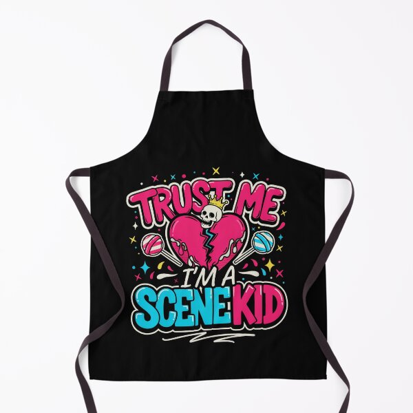 Item preview, Trust Me I'm A Scene Kid Skull Heart Gift designed and sold by Say It With Ink.