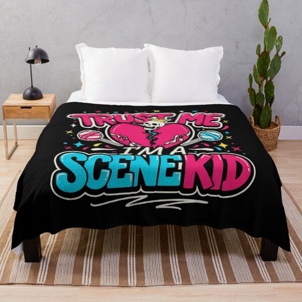 Item preview, Trust Me I'm A Scene Kid Skull Heart Gift designed and sold by Say It With Ink.