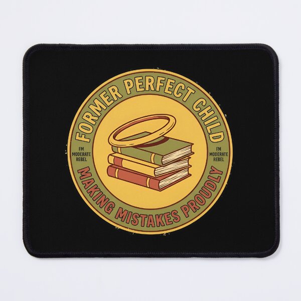 Item preview, Former Perfect Child Making Mistakes Vintage Badge designed and sold by DuckOddity.