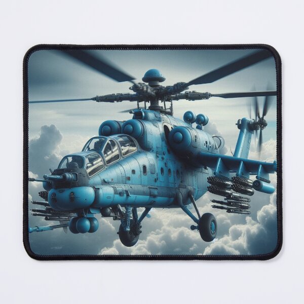 Item preview, Russian combat mi-24 hind helicopter designed and sold by JALNERVION SHOP.