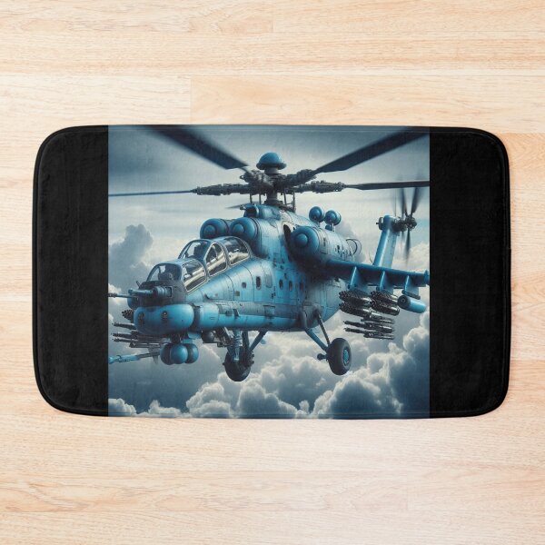 Item preview, Russian combat mi-24 hind helicopter designed and sold by JALNERVION SHOP.