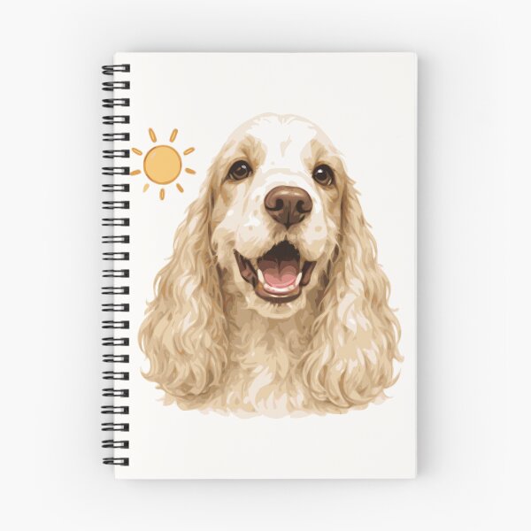 Item preview, Cocker Spaniel orange #11 designed and sold by Royal Spark Studio.