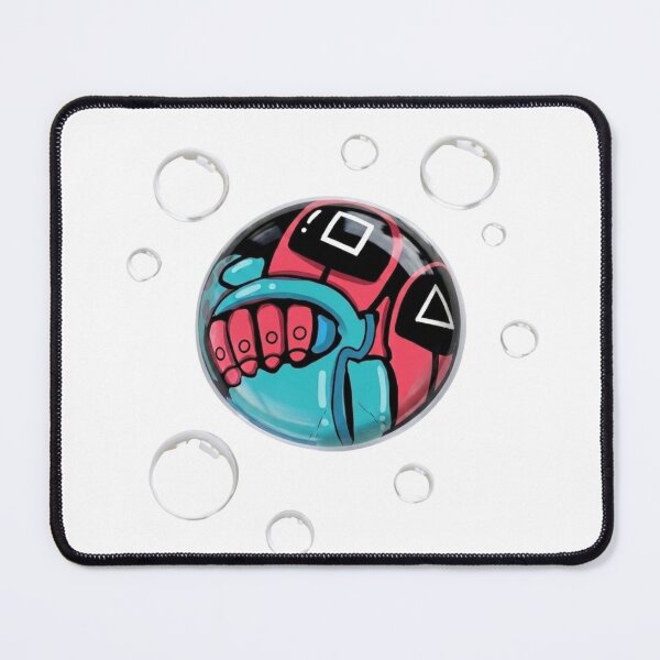 Item preview, Among Us x Squid Game Crossover Art / Dystopian Space Impostor designed and sold by Biczekdziczek.