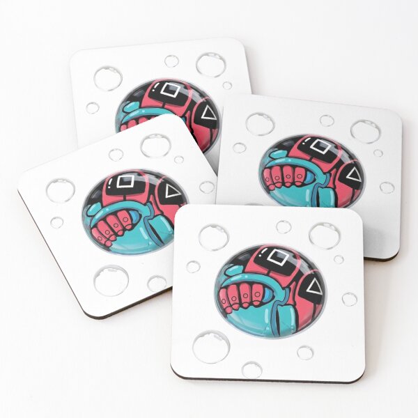 Item preview, Among Us x Squid Game Crossover Art / Dystopian Space Impostor designed and sold by BikTee.
