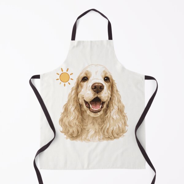 Item preview, Cocker Spaniel orange #11 designed and sold by Royal Spark Studio.