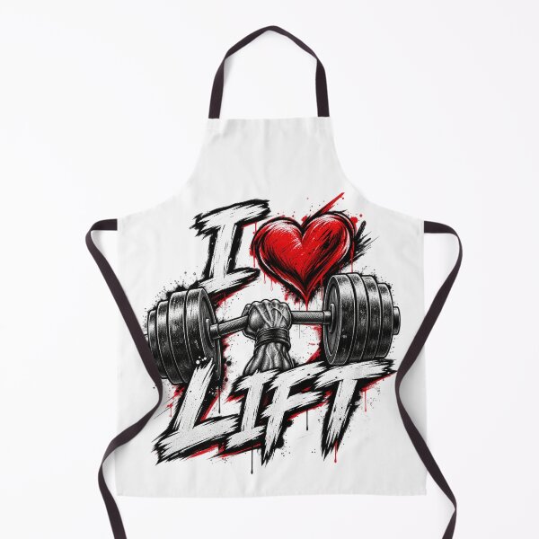 Item preview, I Love Lift – Gym Barbell Fitness Design designed and sold by BeastMode.