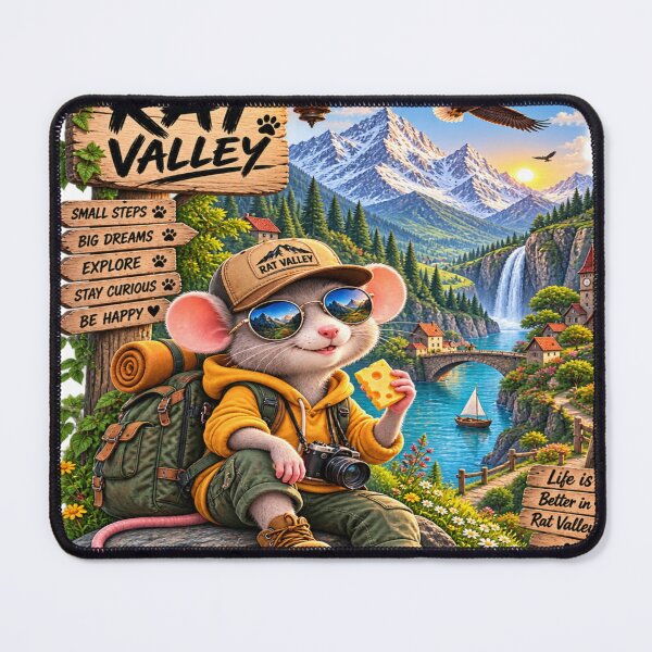 Item preview, Mountain adventure mouse designed and sold by urbanshop7.