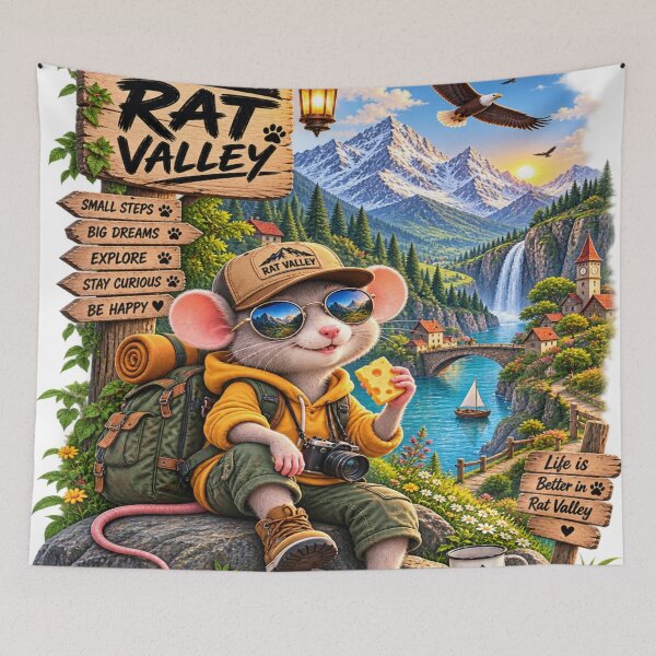 Item preview, Mountain adventure mouse designed and sold by urbanshop7.
