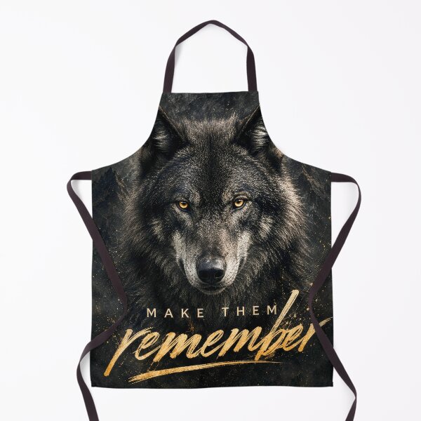 Item preview, Make Them Remember Wolf Motivation designed and sold by AndyGordon125.