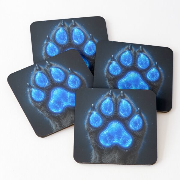 Item preview, Bioluminescent Glowing Dog Paw Beans designed and sold by nikkolaus.