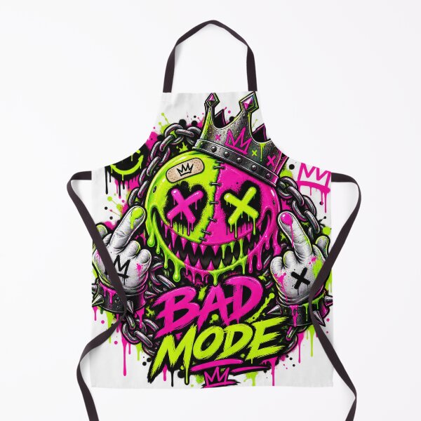 Item preview, Bad Mode Neon Graffiti Monster designed and sold by VYBORA Studio.