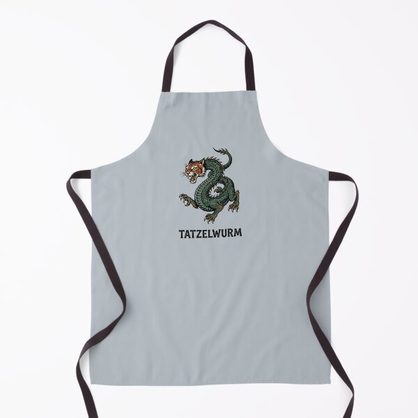 Item preview, Tatzelwurm Traditional Tattoo Style Cryptid Monster Graphic designed and sold by KiwiRider.