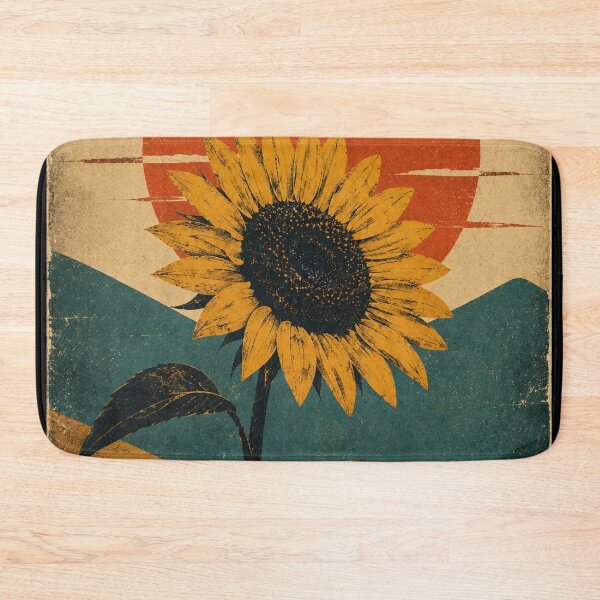 Item preview, Vintage Sunflower – Minimalist Nature Pop Art designed and sold by naturalsurvival.