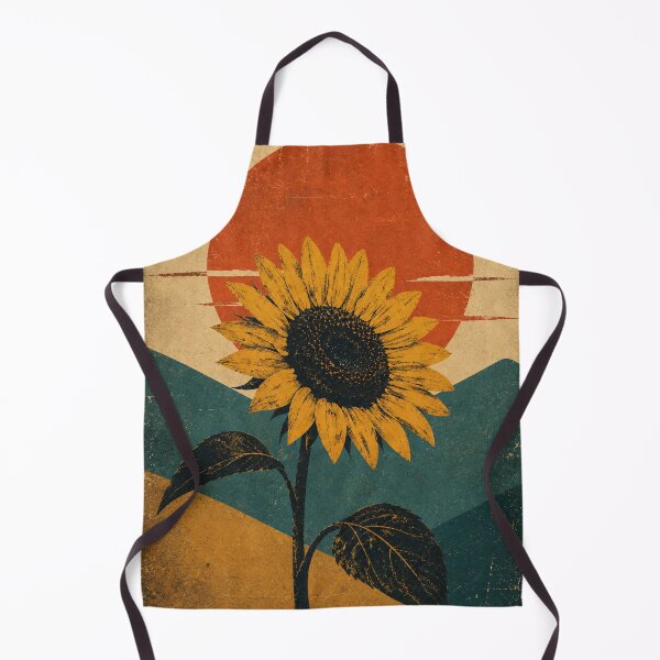 Item preview, Vintage Sunflower – Minimalist Nature Pop Art designed and sold by naturalsurvival.
