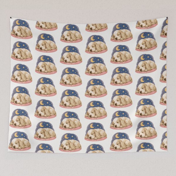 Item preview, Cocker Spaniel orange #12 designed and sold by Royal Spark Studio.